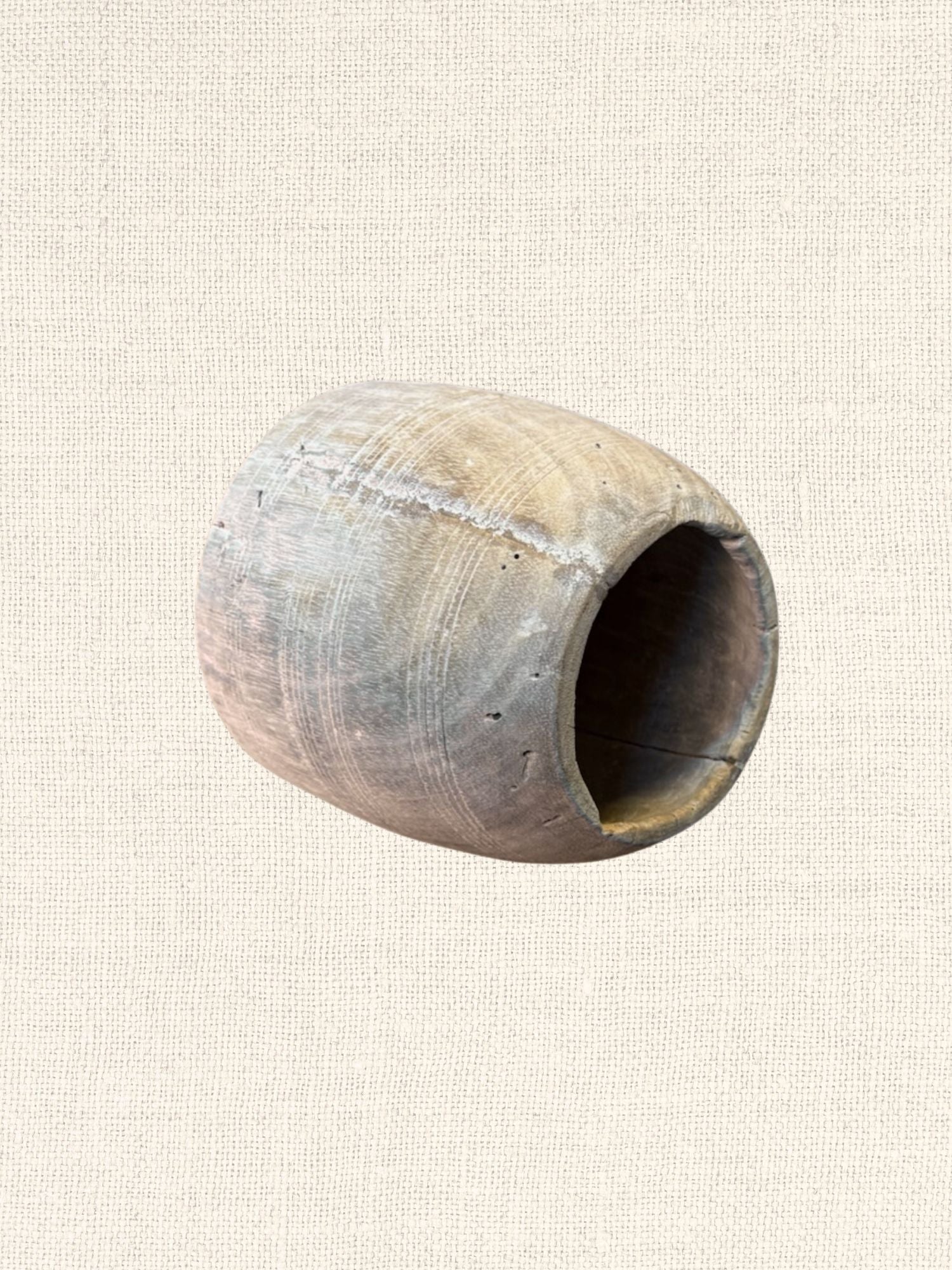 Teak Wood Mini Planter