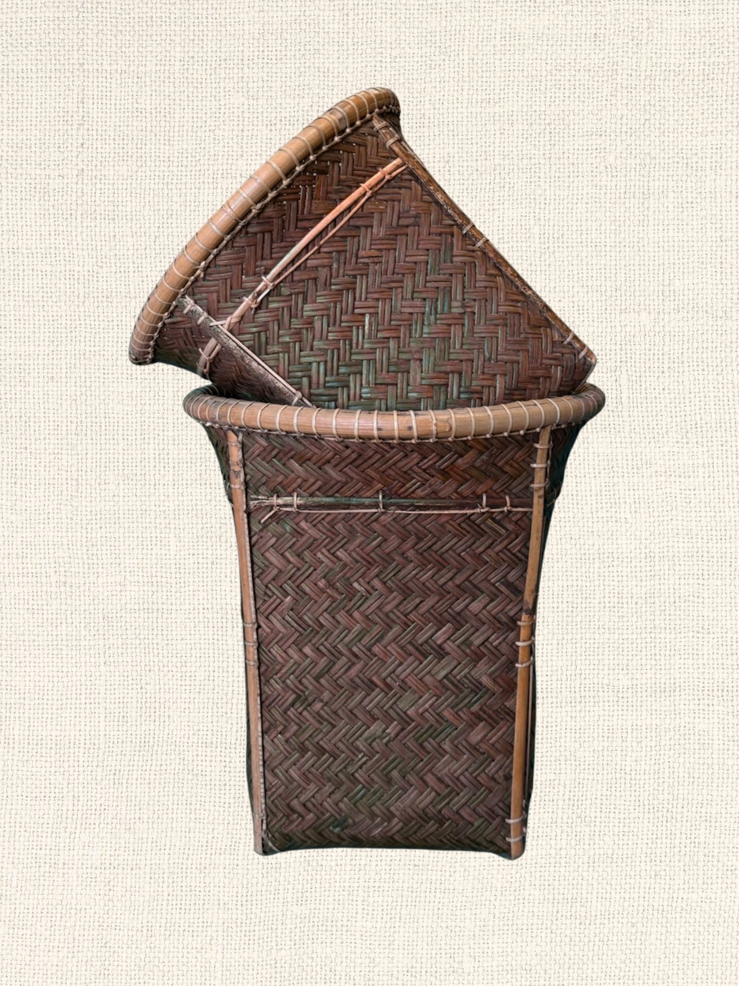 Woven Footed Basket | No. 2