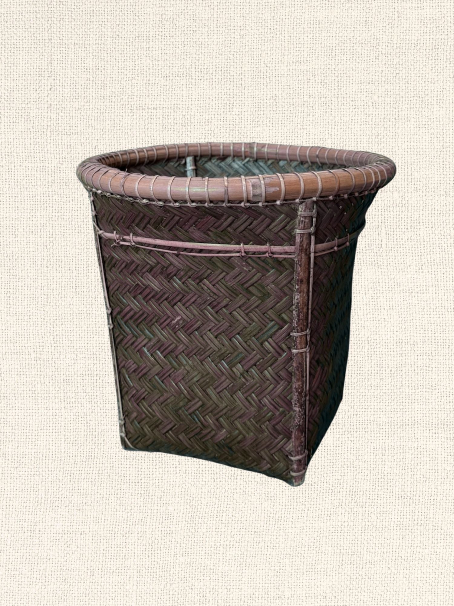 Woven Footed Basket | No. 2