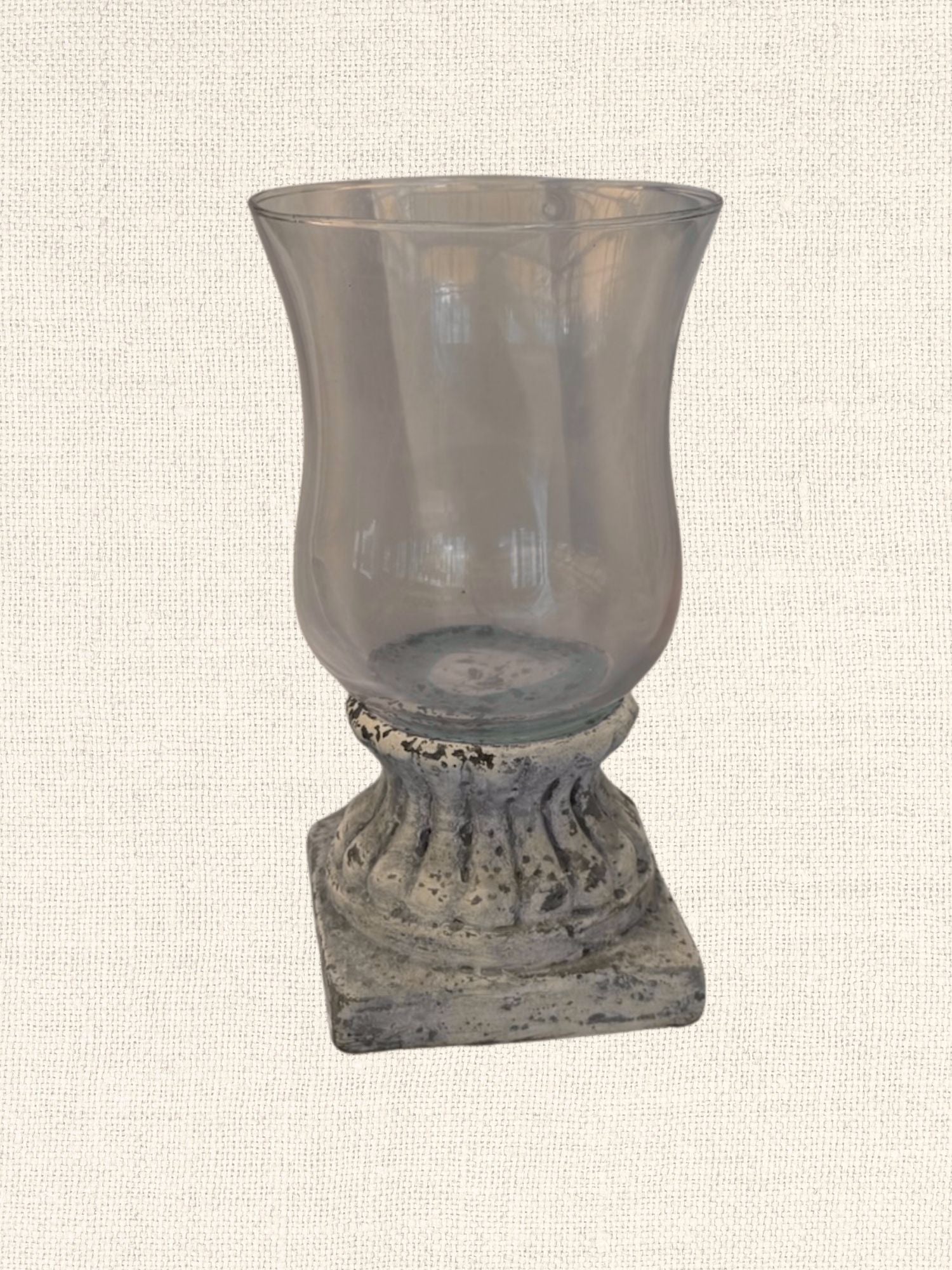 Small Hurricane Vase Candleholder