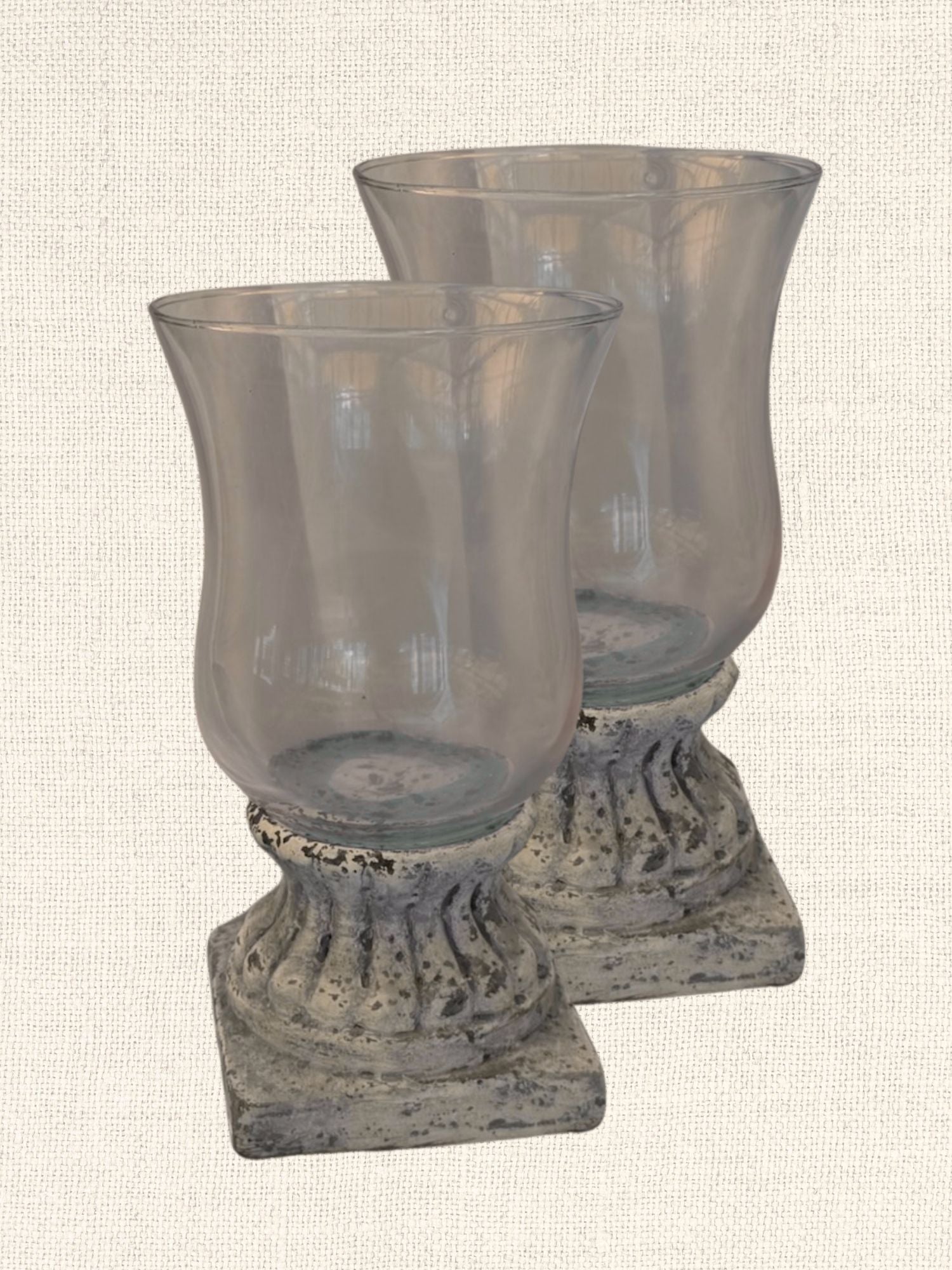 Small Hurricane Vase Candleholder
