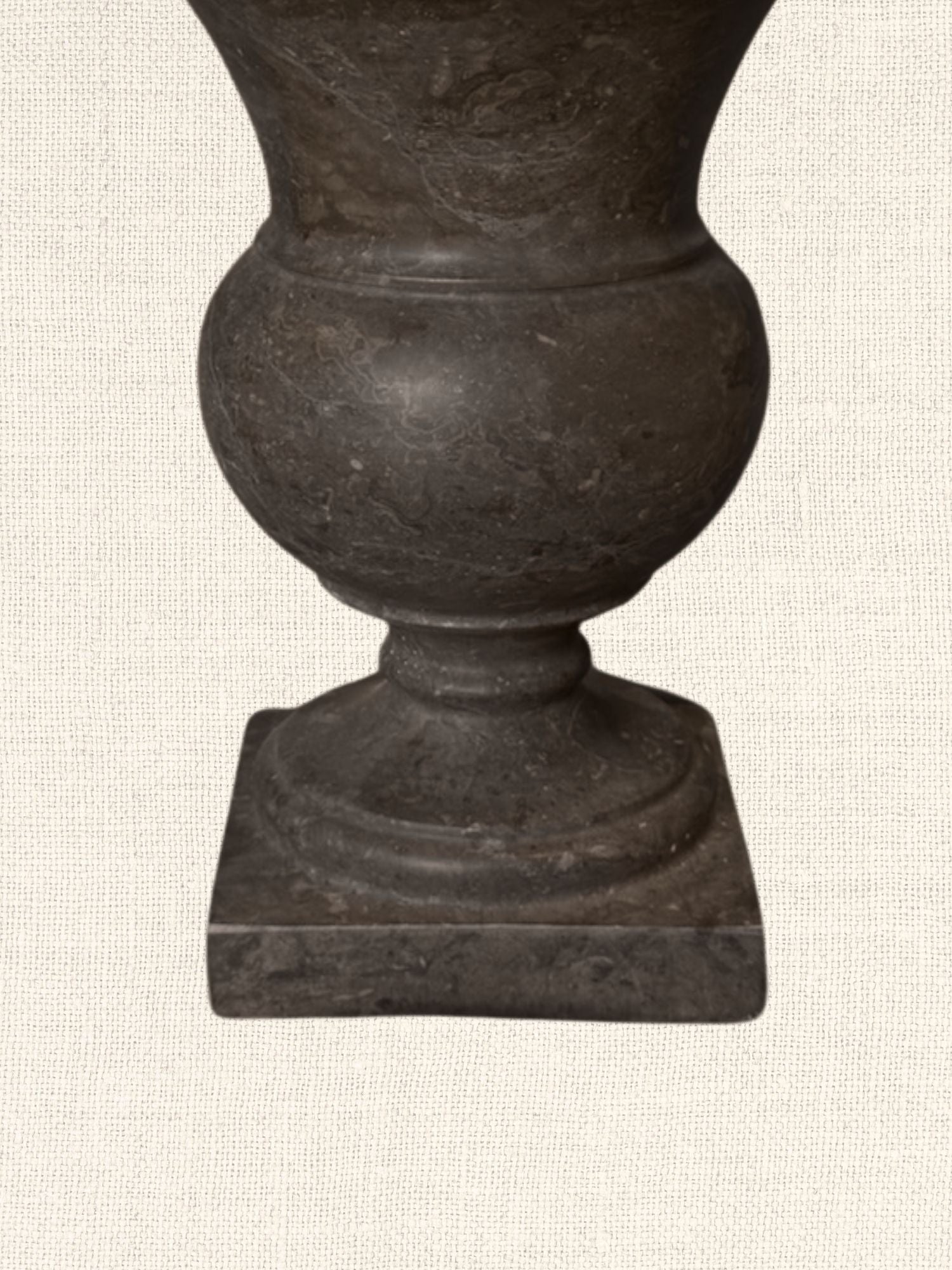Black Marble Vase