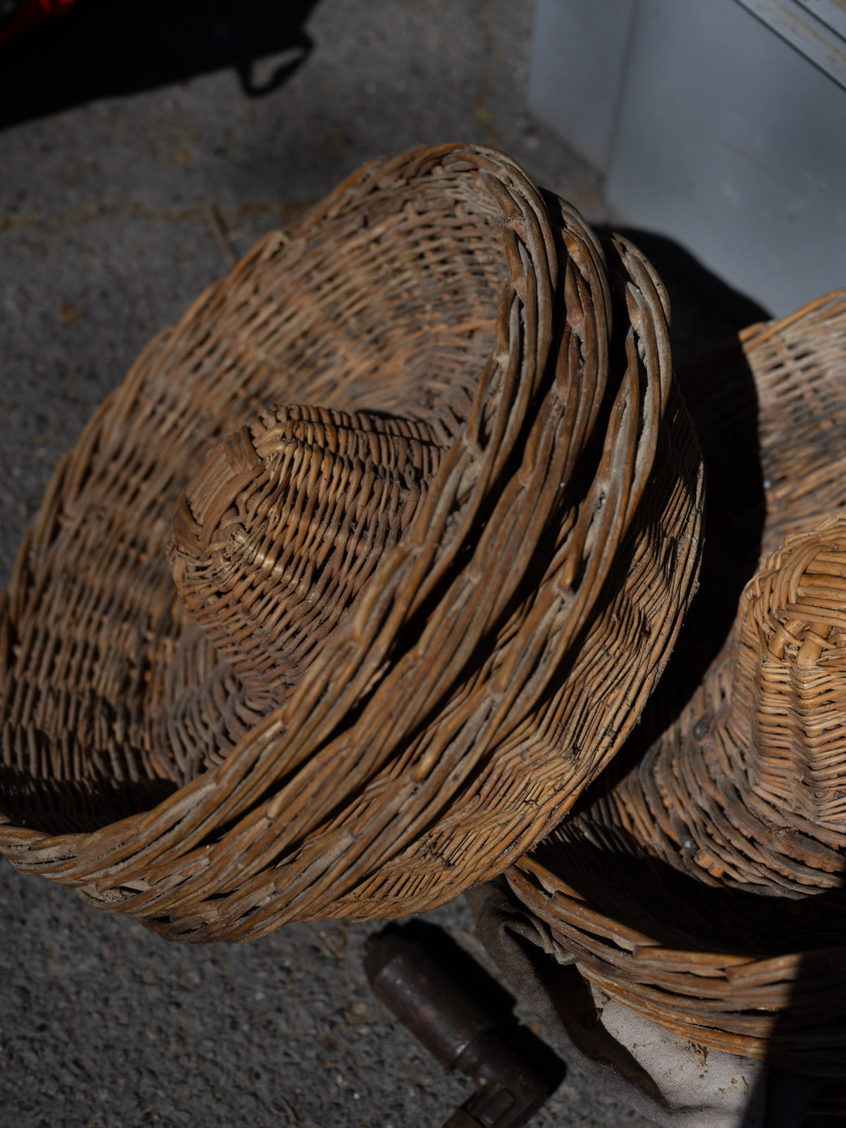 Vintage French Banneton Basket