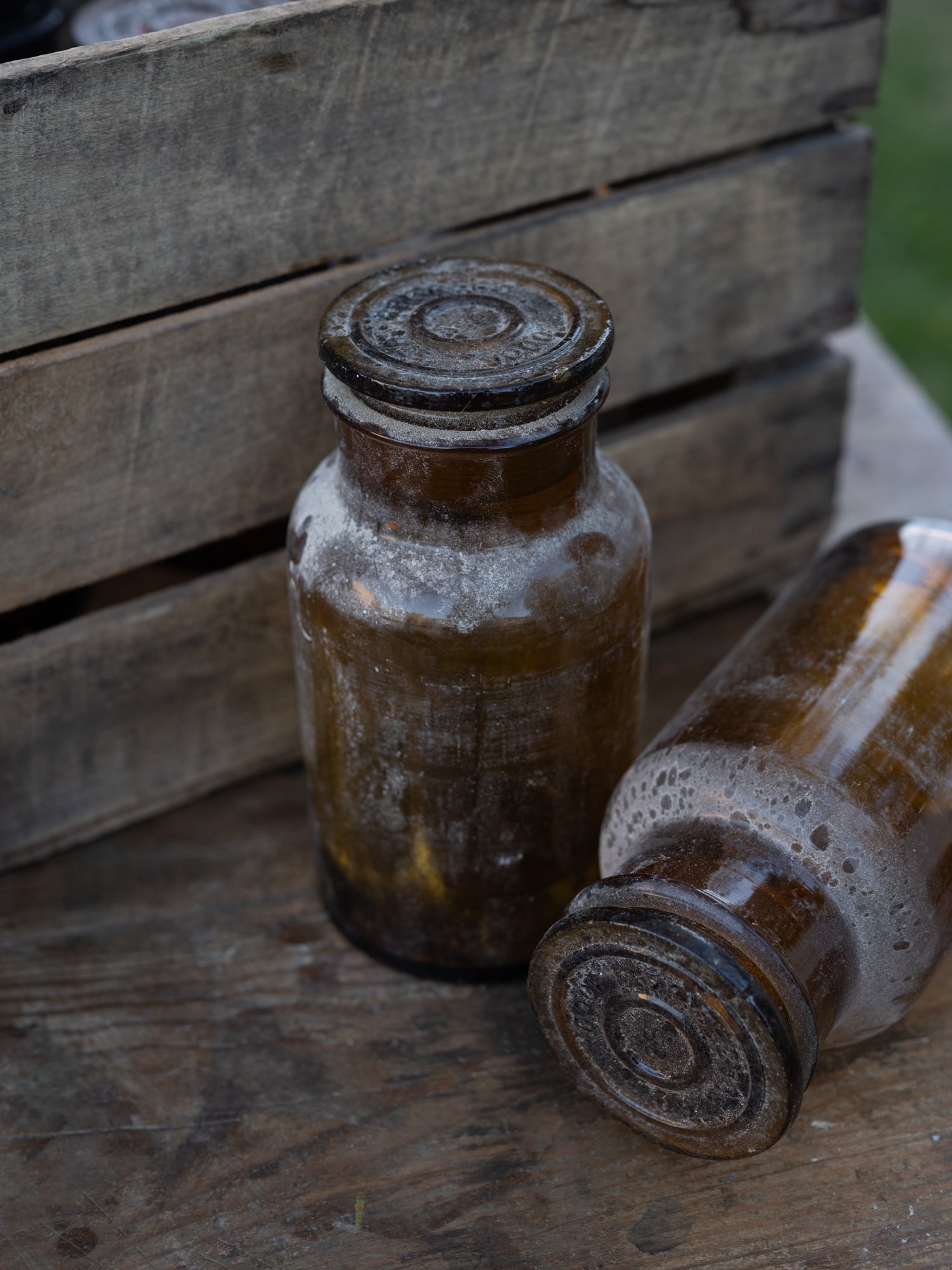 Vintage French Apothecary Jars
