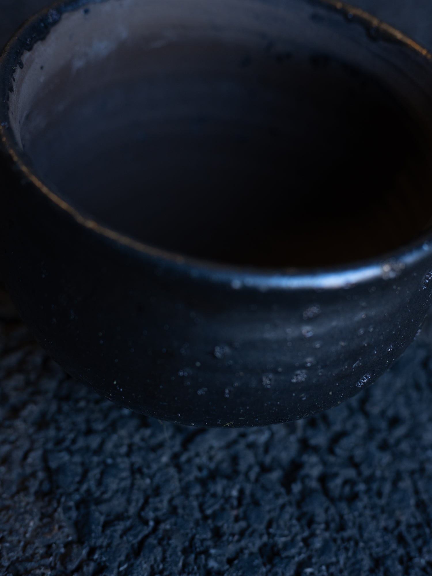 Anduze Small Ceramic Pot | Metallic Glaze