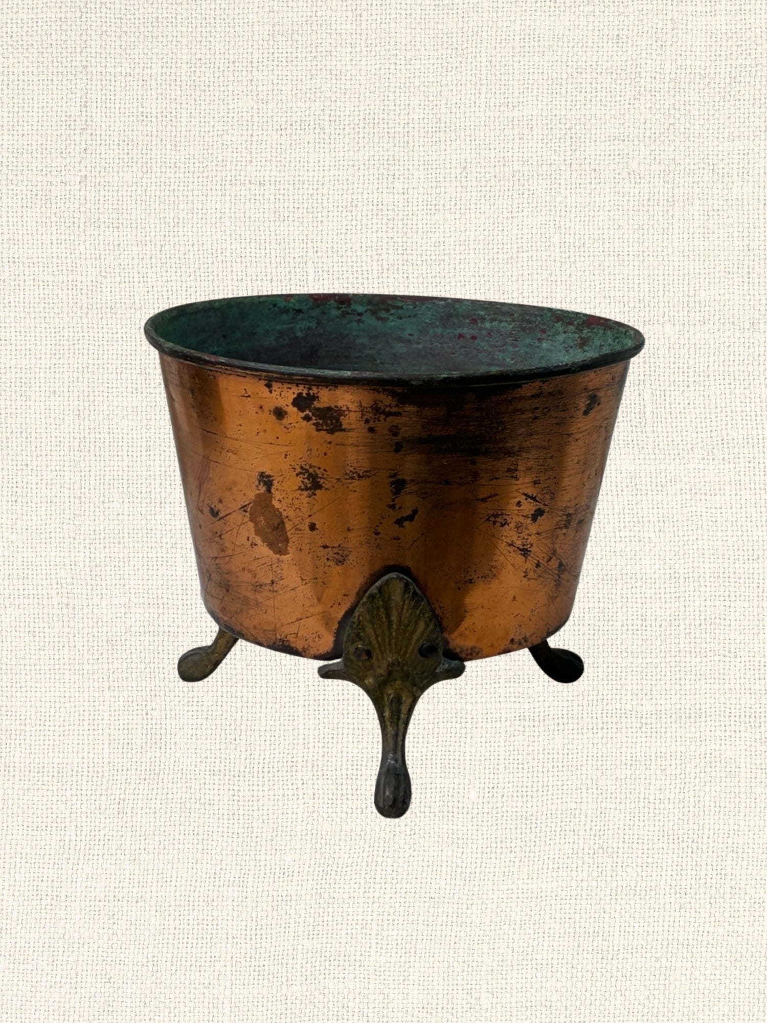 Copper Footed Bowl
