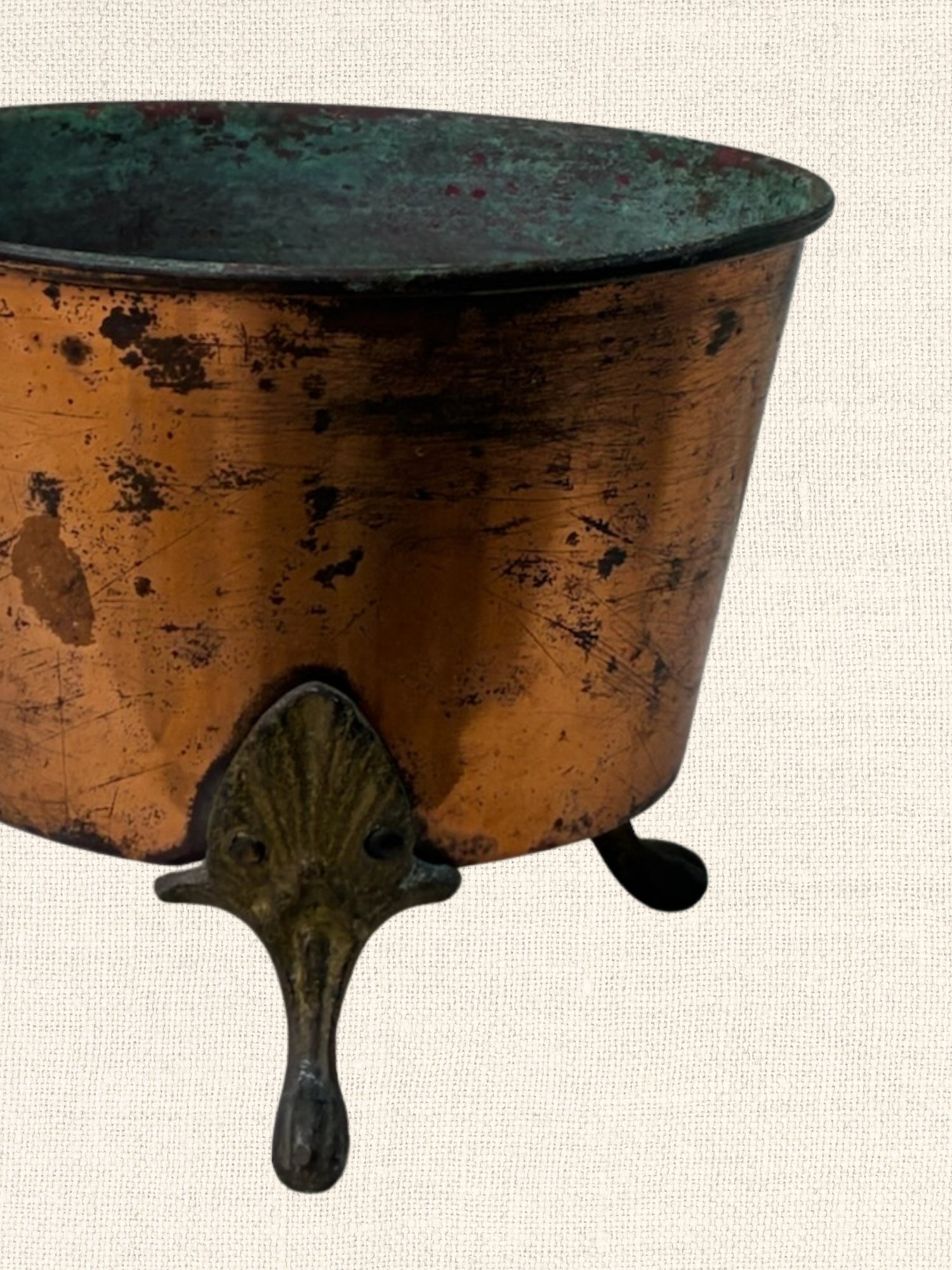 Copper Footed Bowl