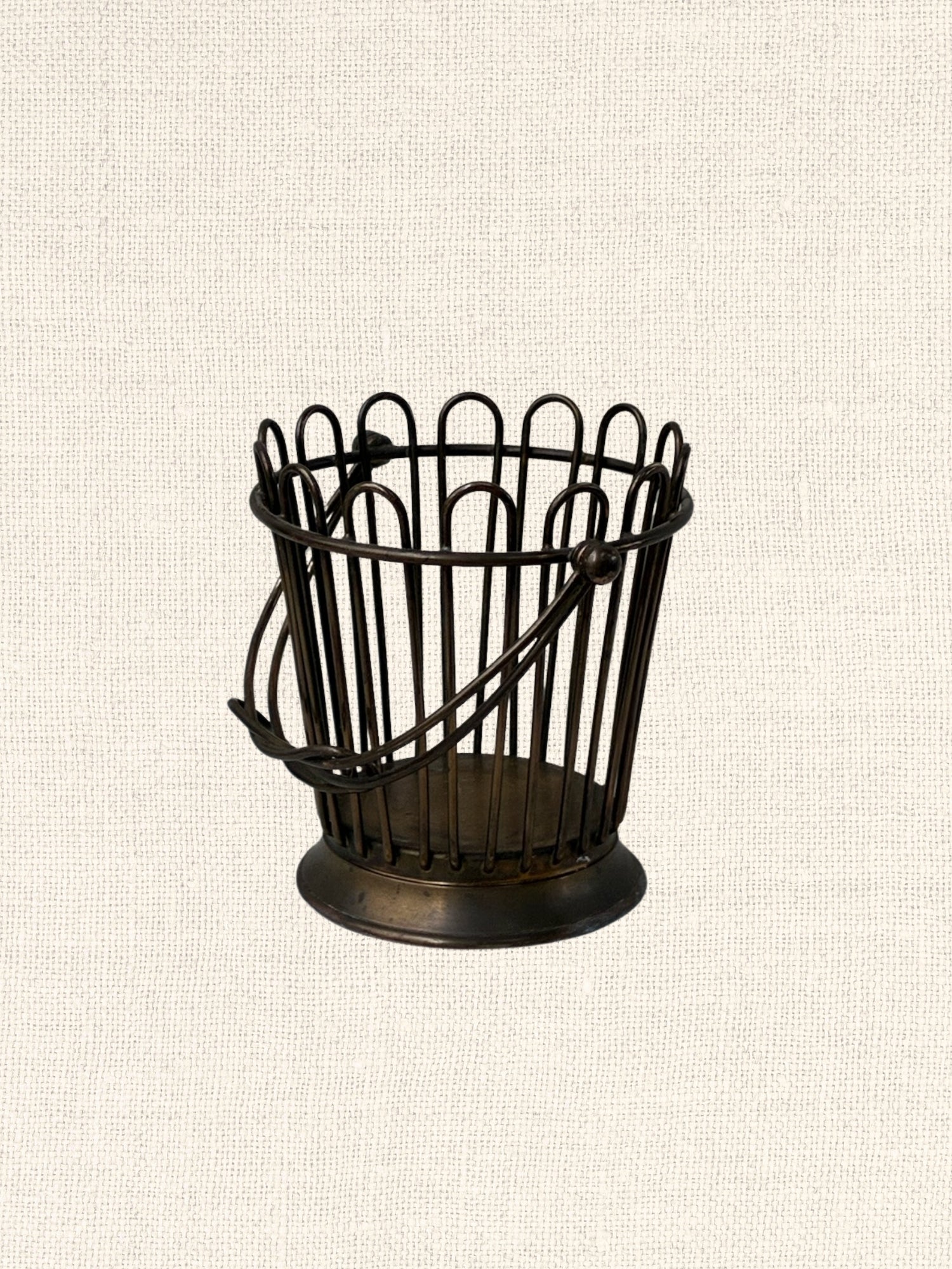 Brass Mini Basket
