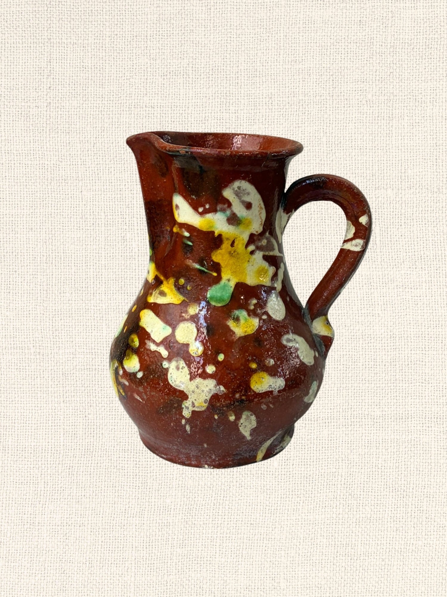 Terracotta Speckled Pitcher