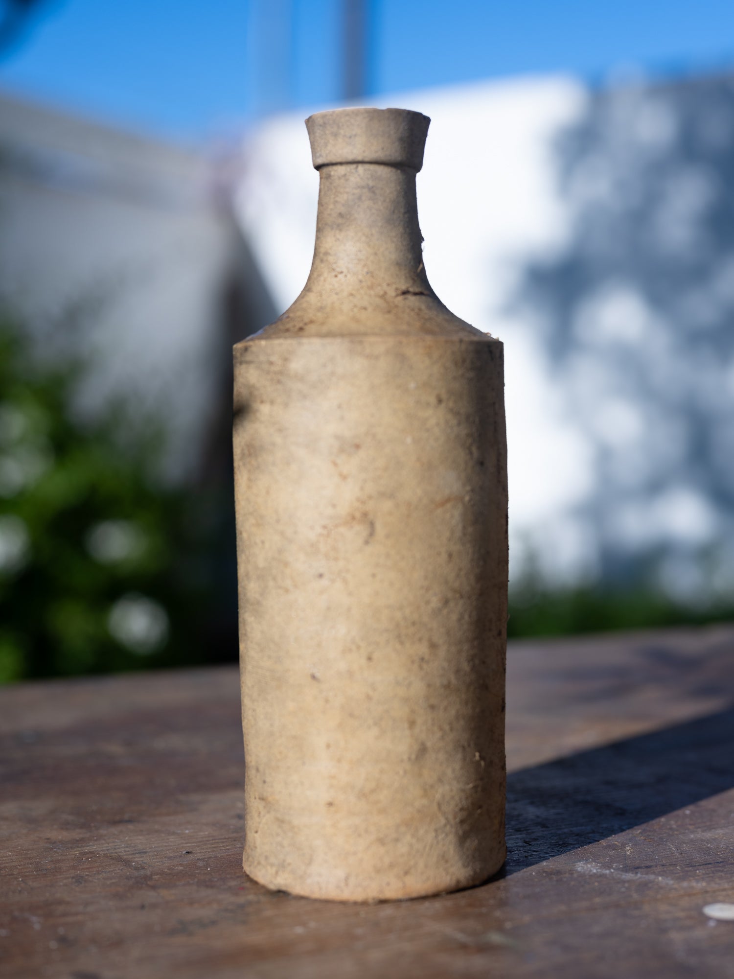 Antique French Ceramic Ale Bottles