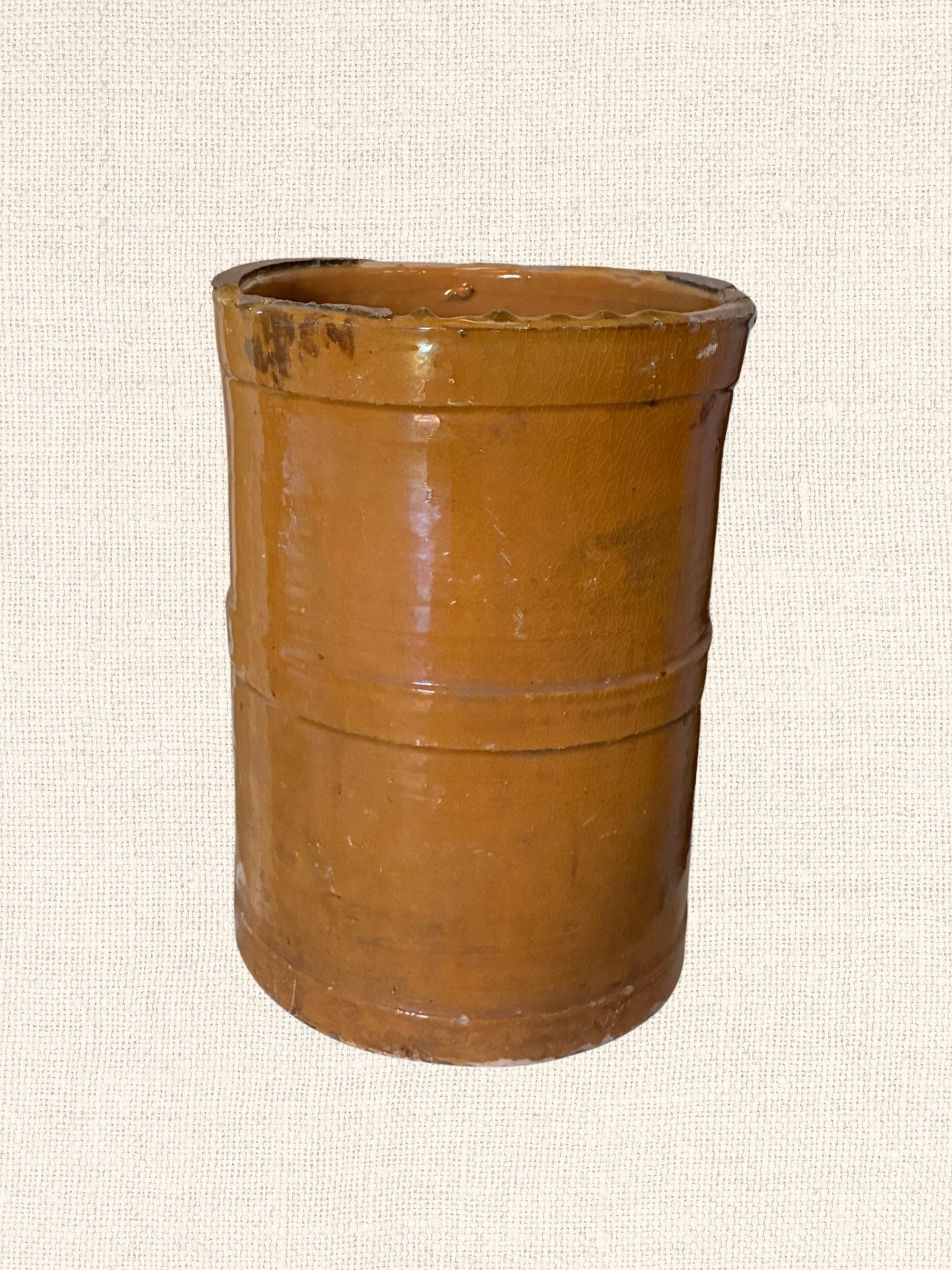 Glazed Terracotta Crock | Large