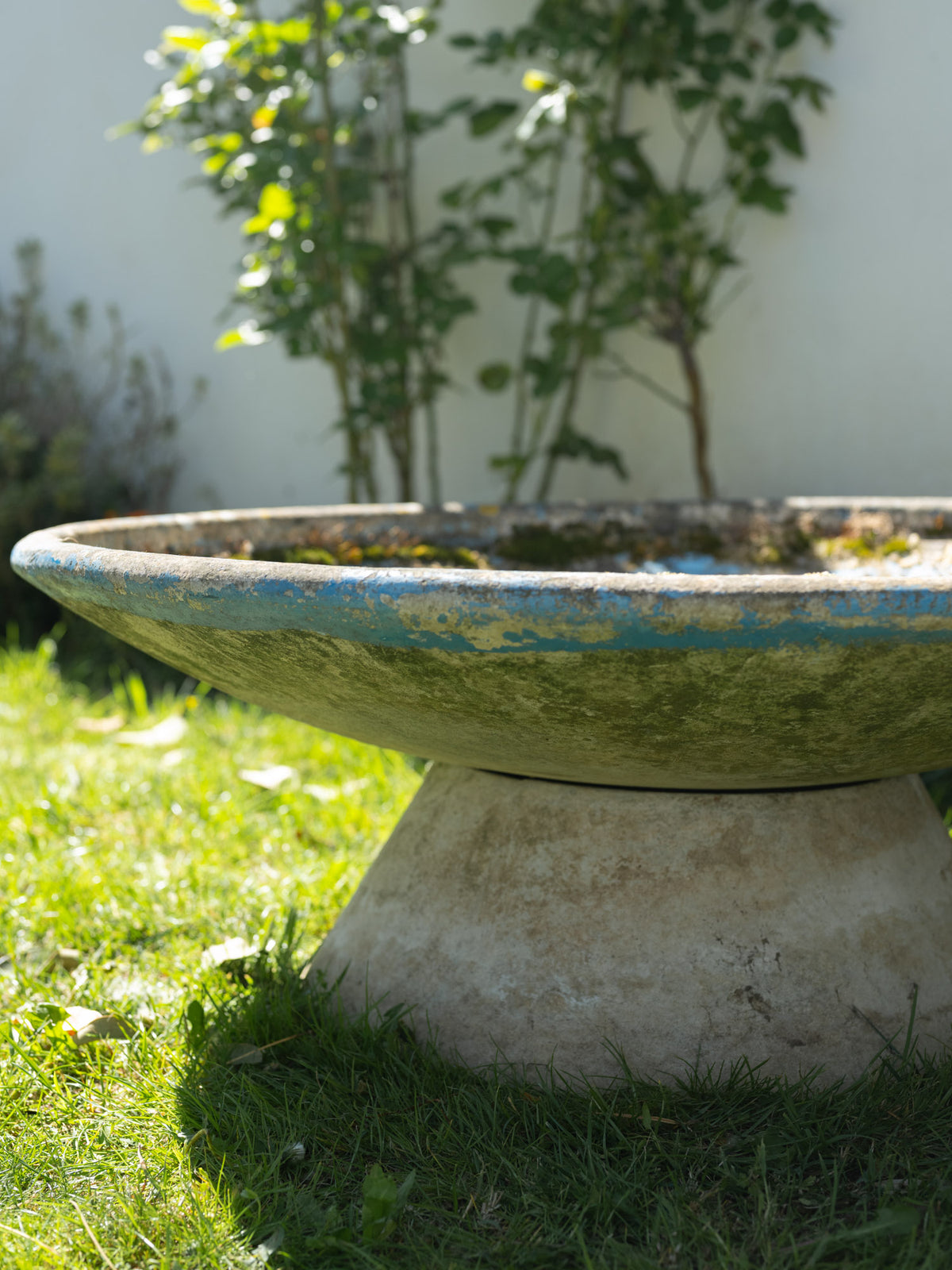 Willy Guhl Disc Planter | French Blue