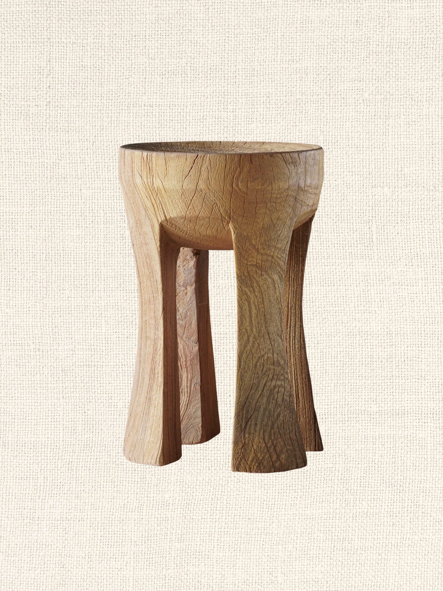 Rustic Plant Pedestal | Stool