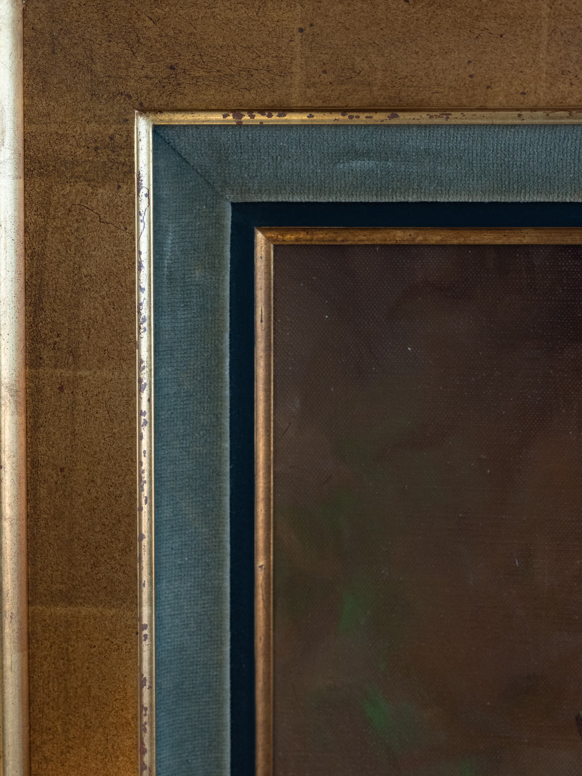 Vintage French Art | May Bouquet |Framed Horizontal