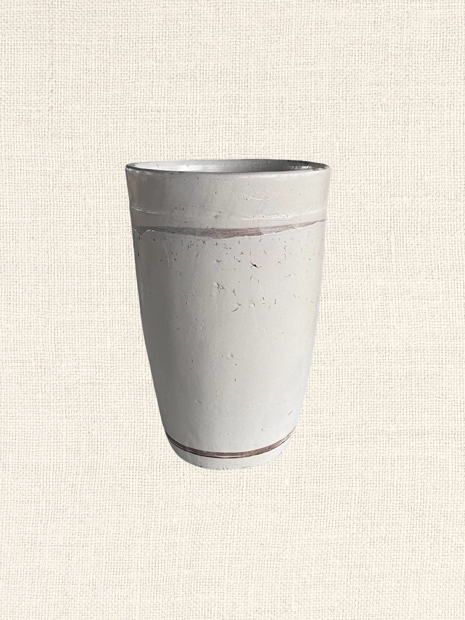 Glazed Chizou Flower Pot