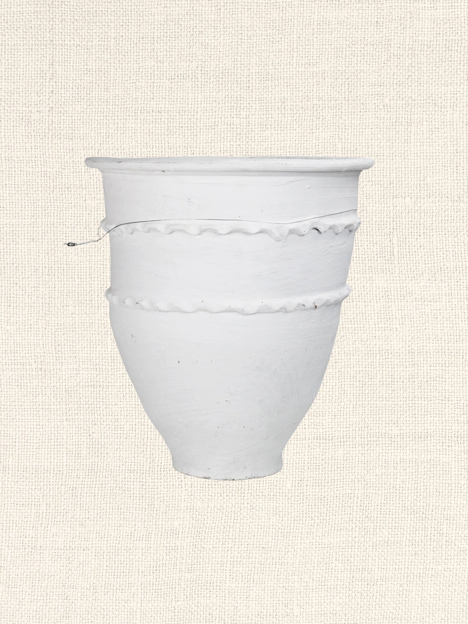White Mediterranean Pot | Small