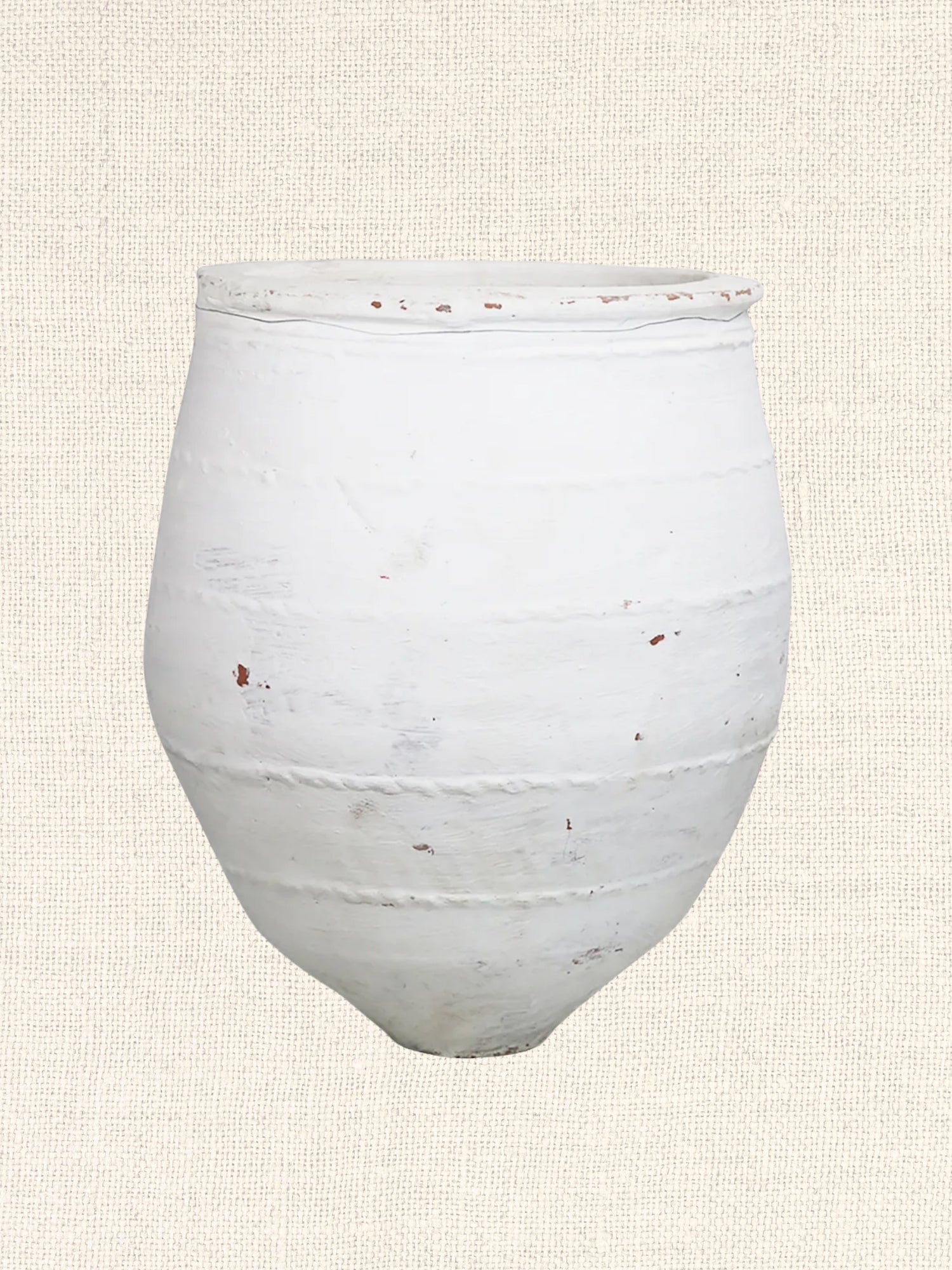 White Mediterranean Pot | Extra Large