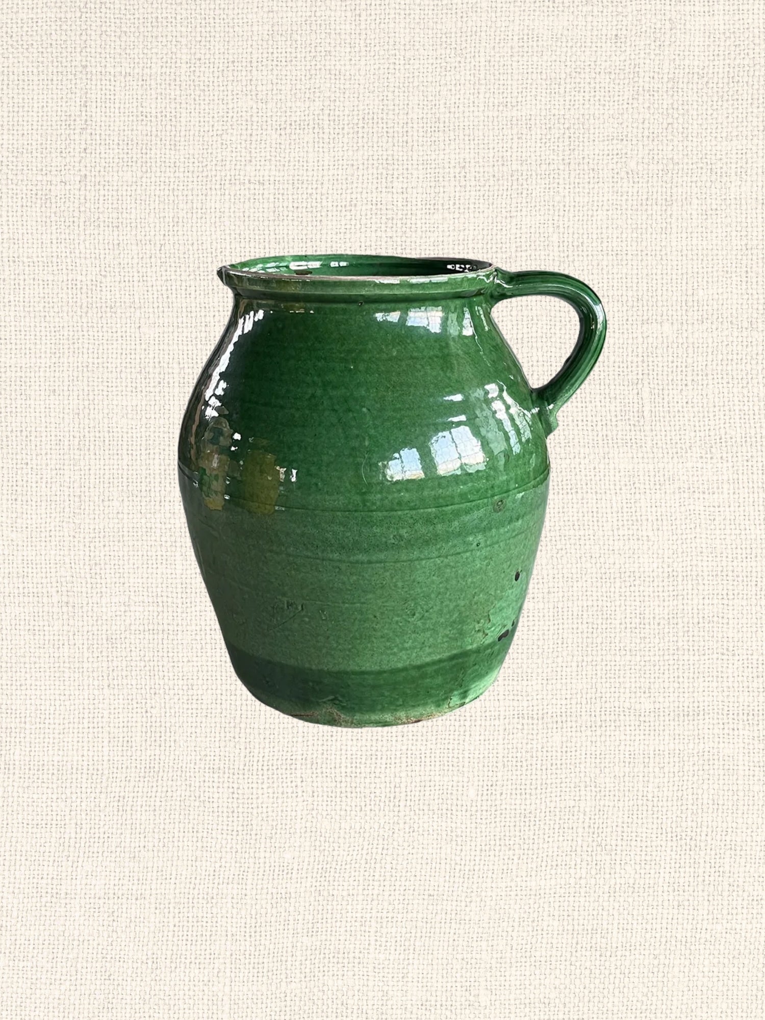 Cottage Crafted Jug | Tall | Light Green
