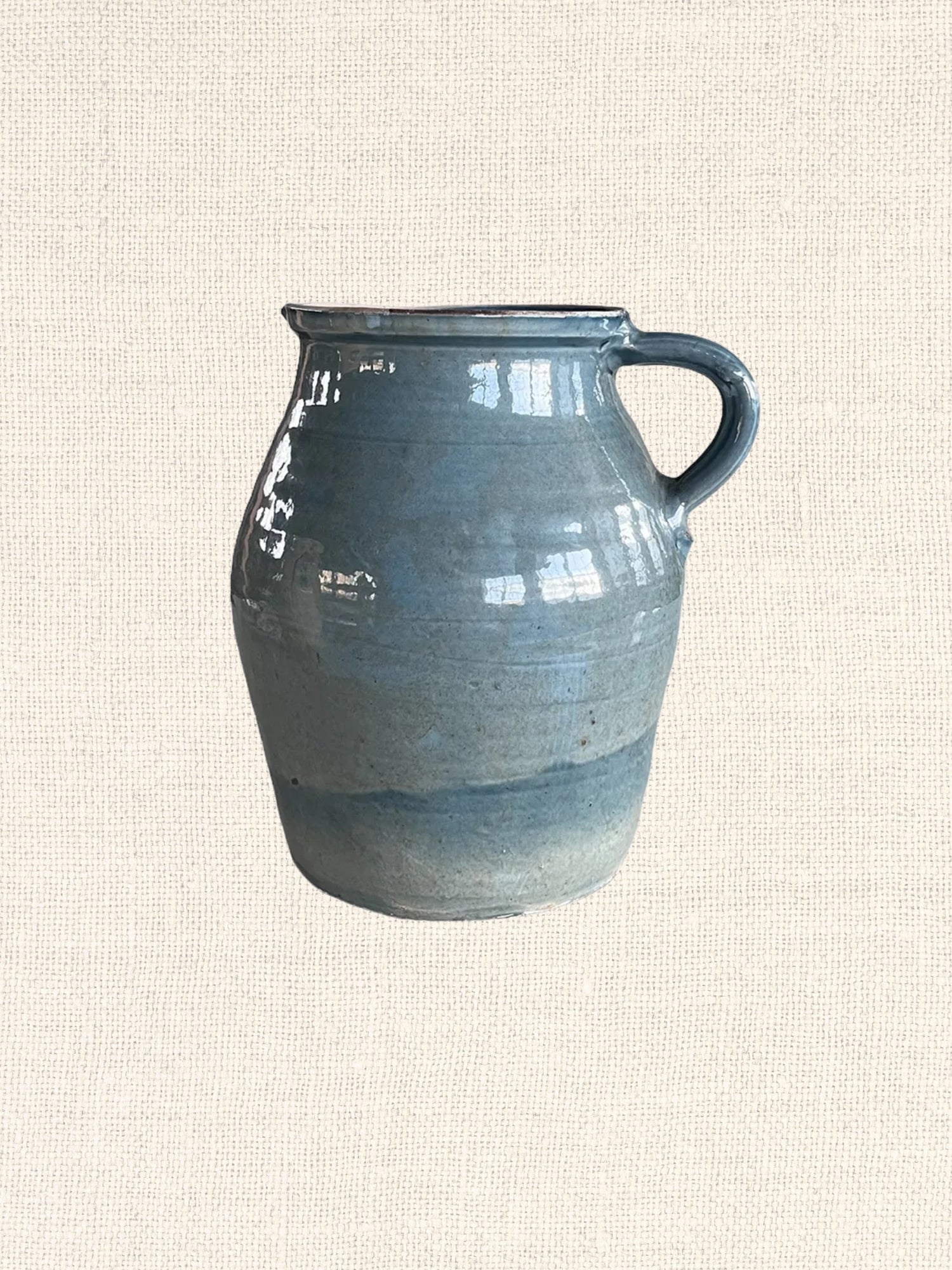 Cottage Crafted Jug | Tall | Light Blue