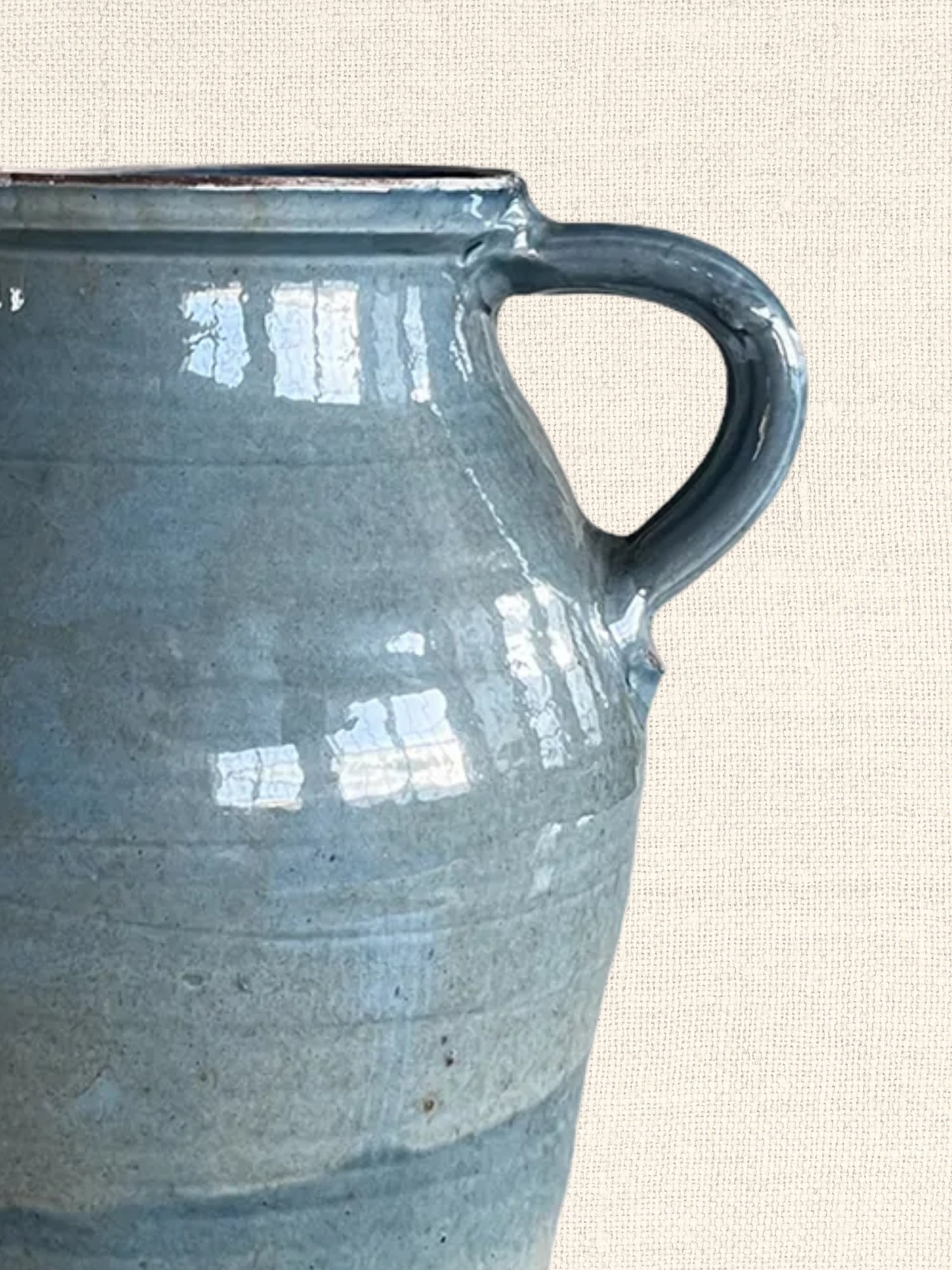 Cottage Crafted Jug | Tall | Light Blue