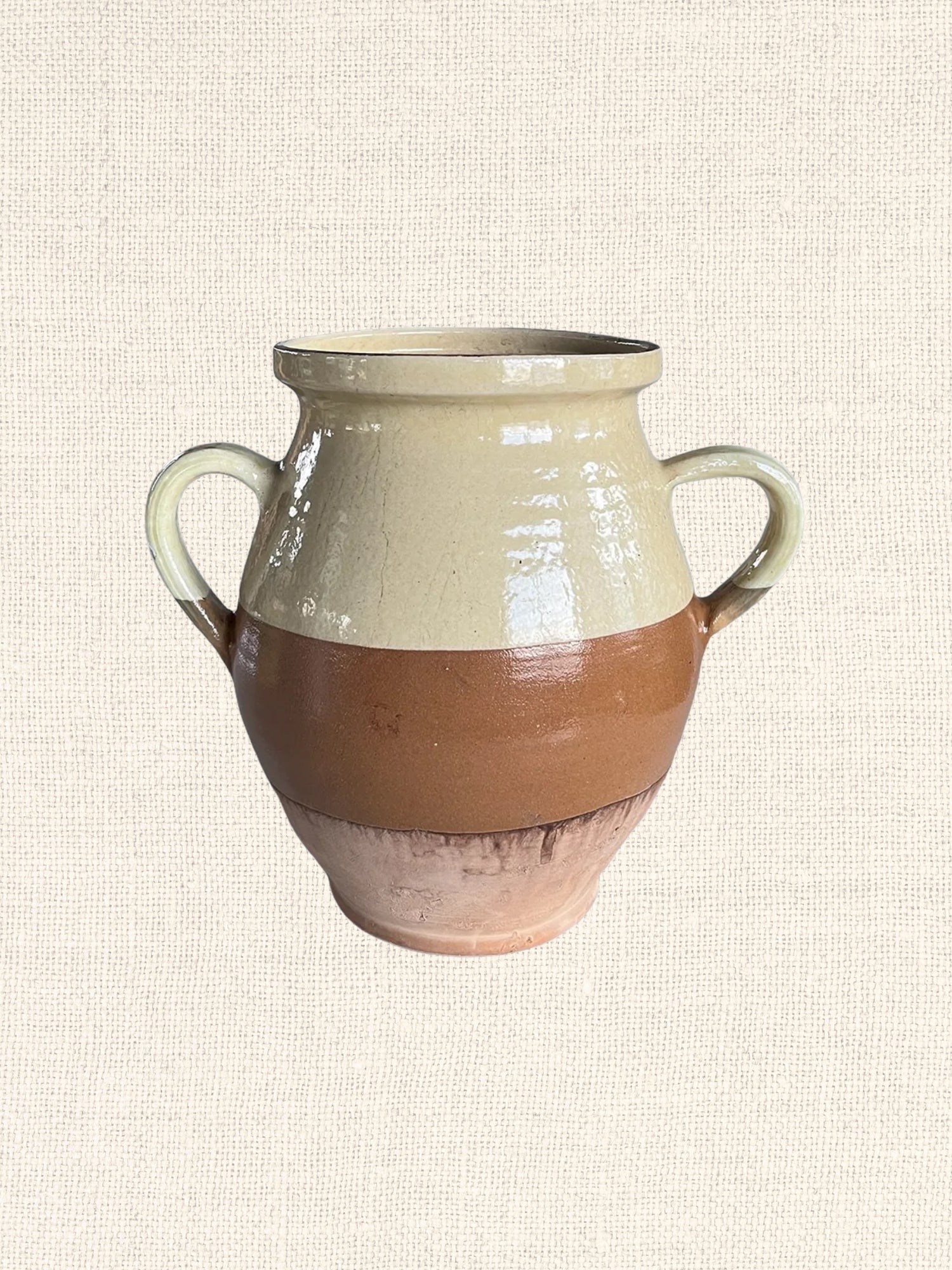 Cottage Crafted 2-Handle Jug | Cream