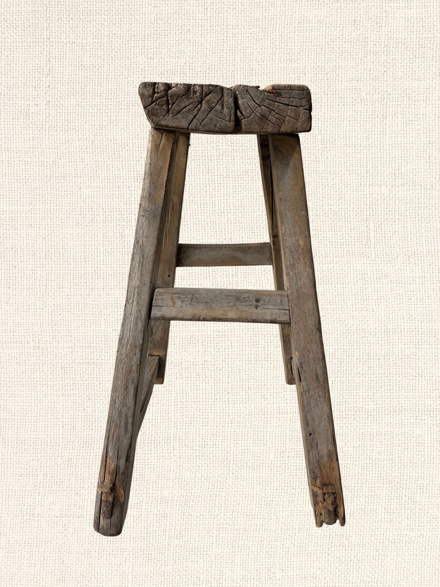 Vintage Rectangle Stool | No. 46