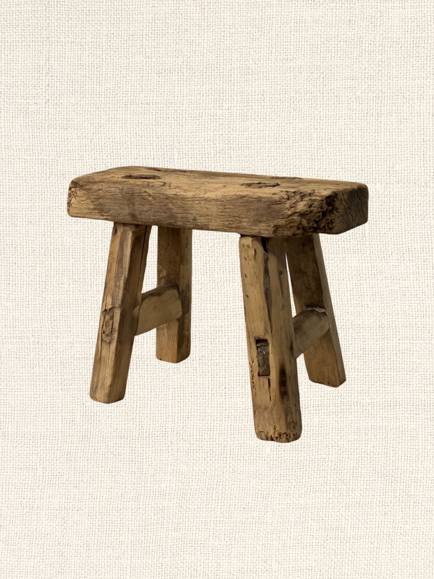 Extra Mini Elm Stool
