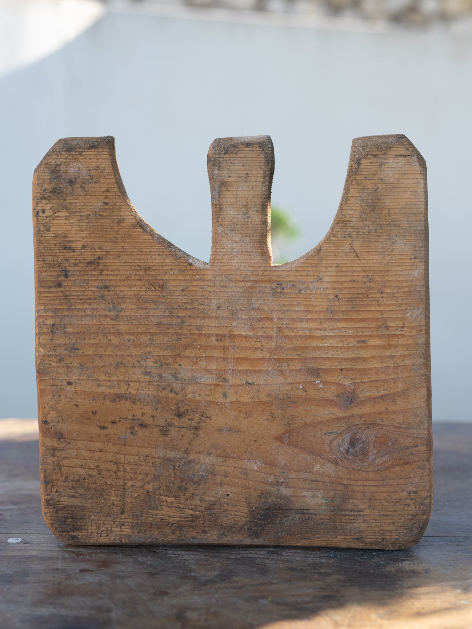 Vintage French Bread Board | Cut Out
