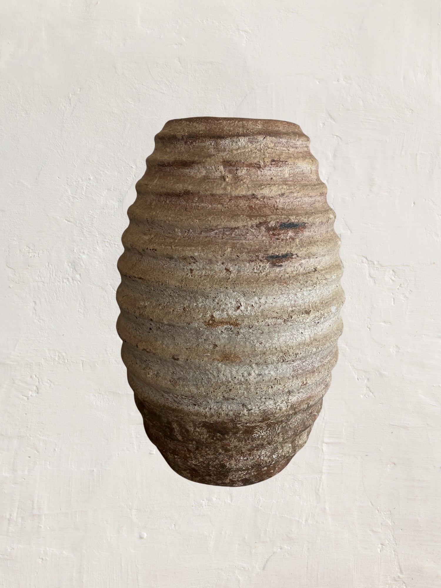 Vintage Indonesian Ribbed Vessel |No. 1