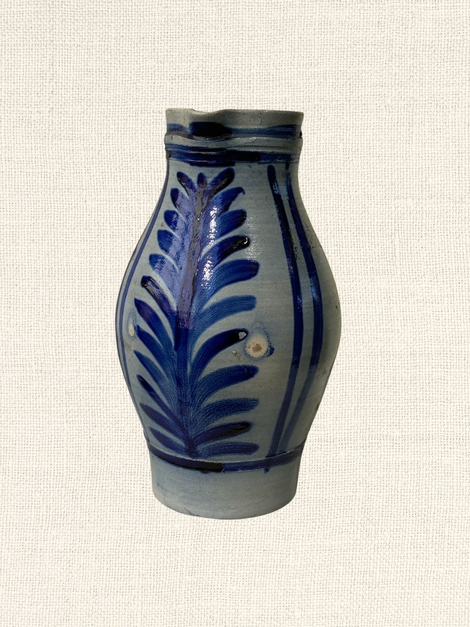 Euro Blue Salt Glazed | Milk Pitcher