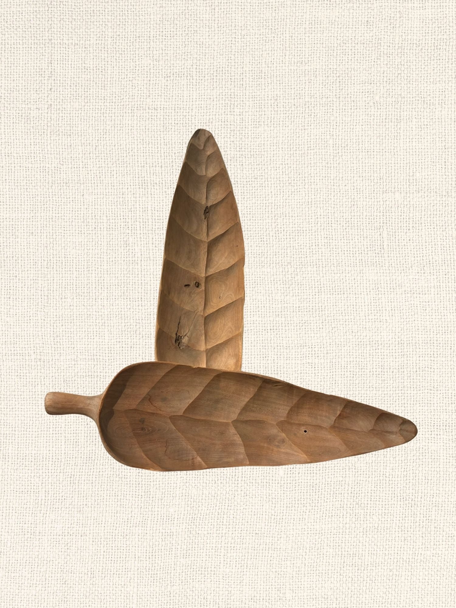 Teak Leaf Platter