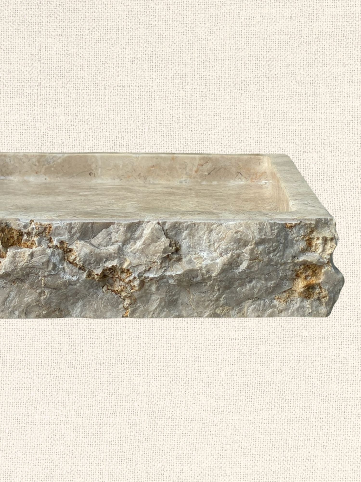Natural Edge Marble Tray