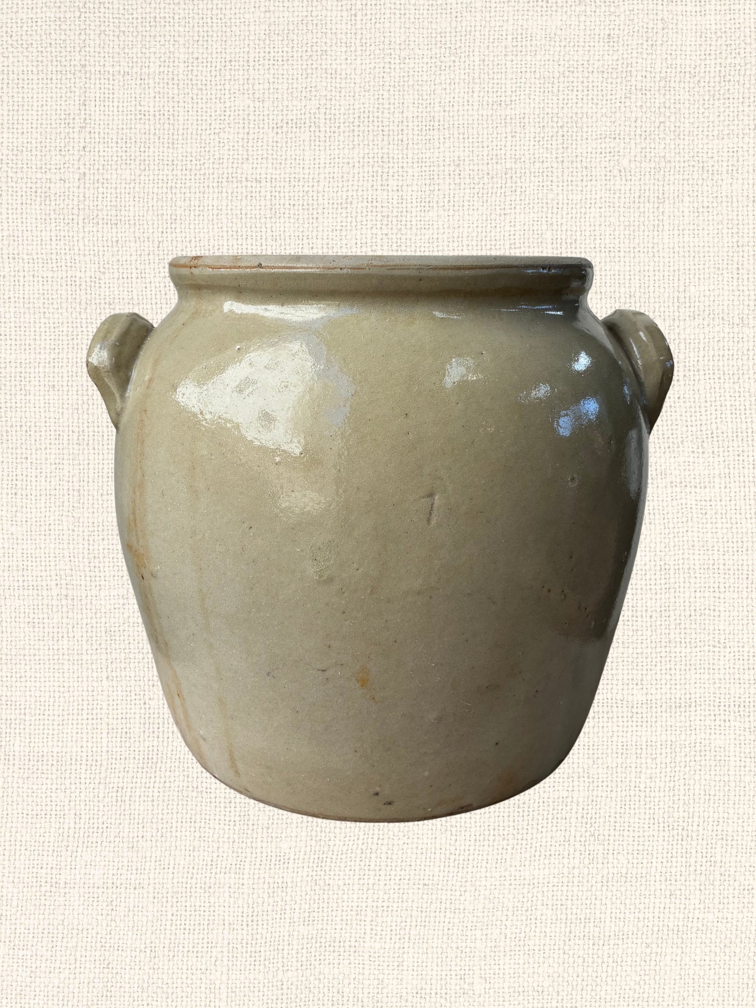 19th C. Confit Jar