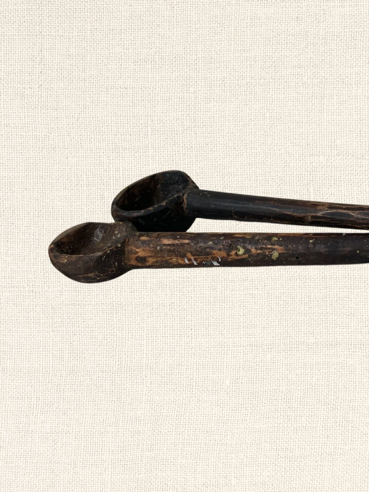 Stained Hungarian Wooden Spoon