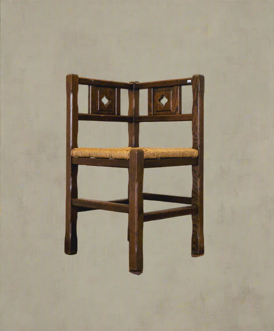 Antique Dutch Corner Chair