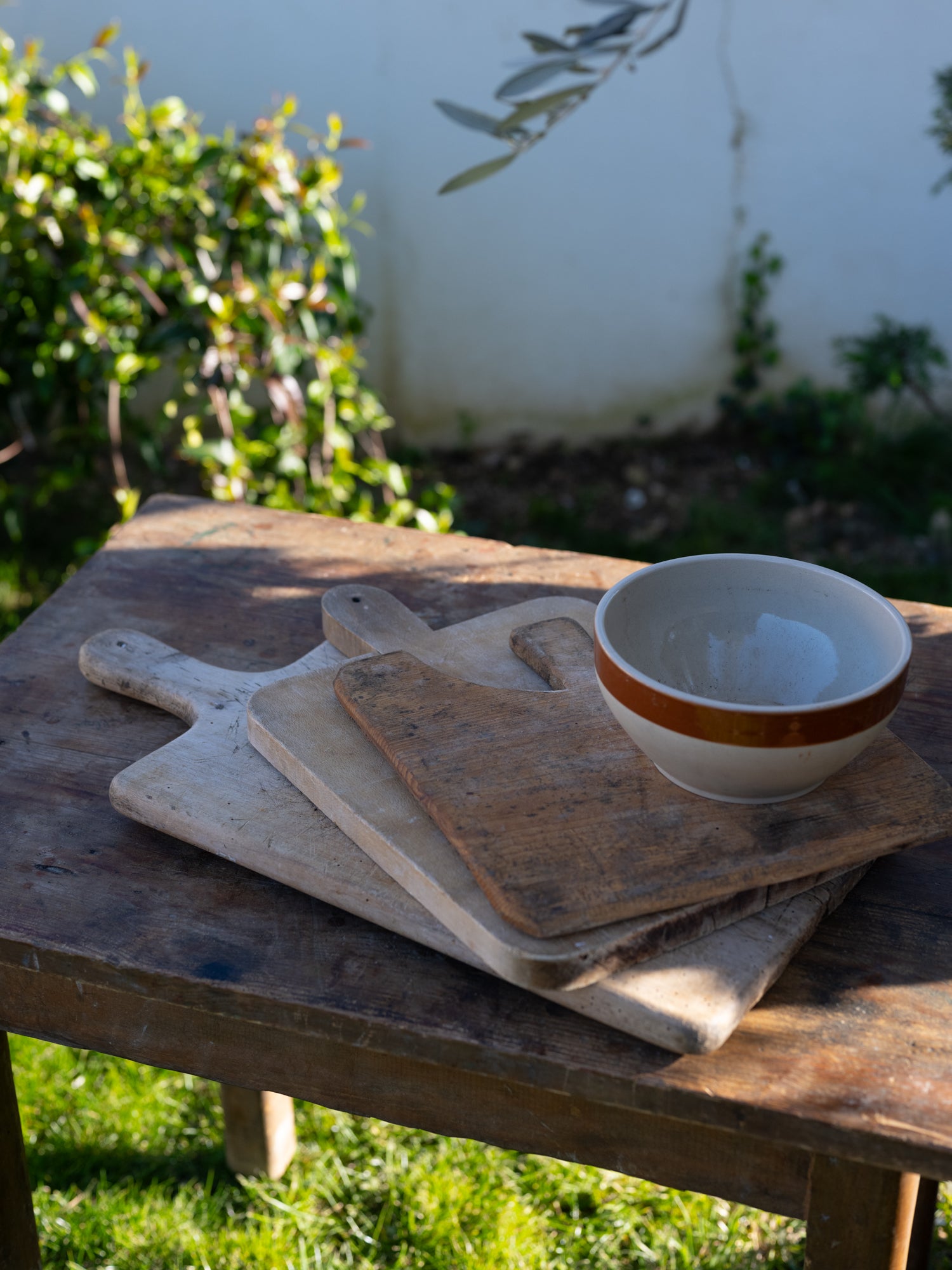 Vintage French Bread Board | Cut Out
