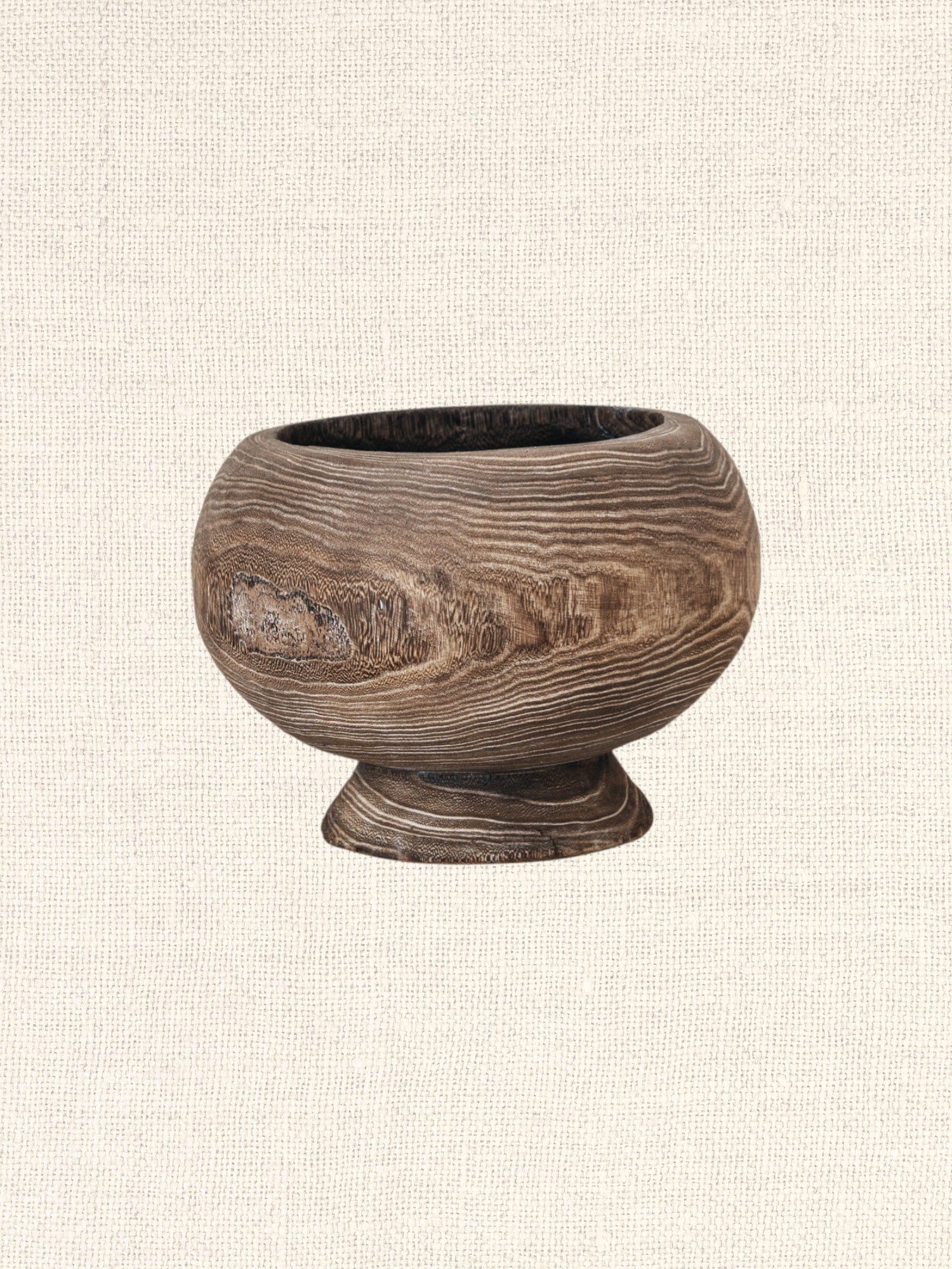 Paulownia Wood Planter | Stained Finish
