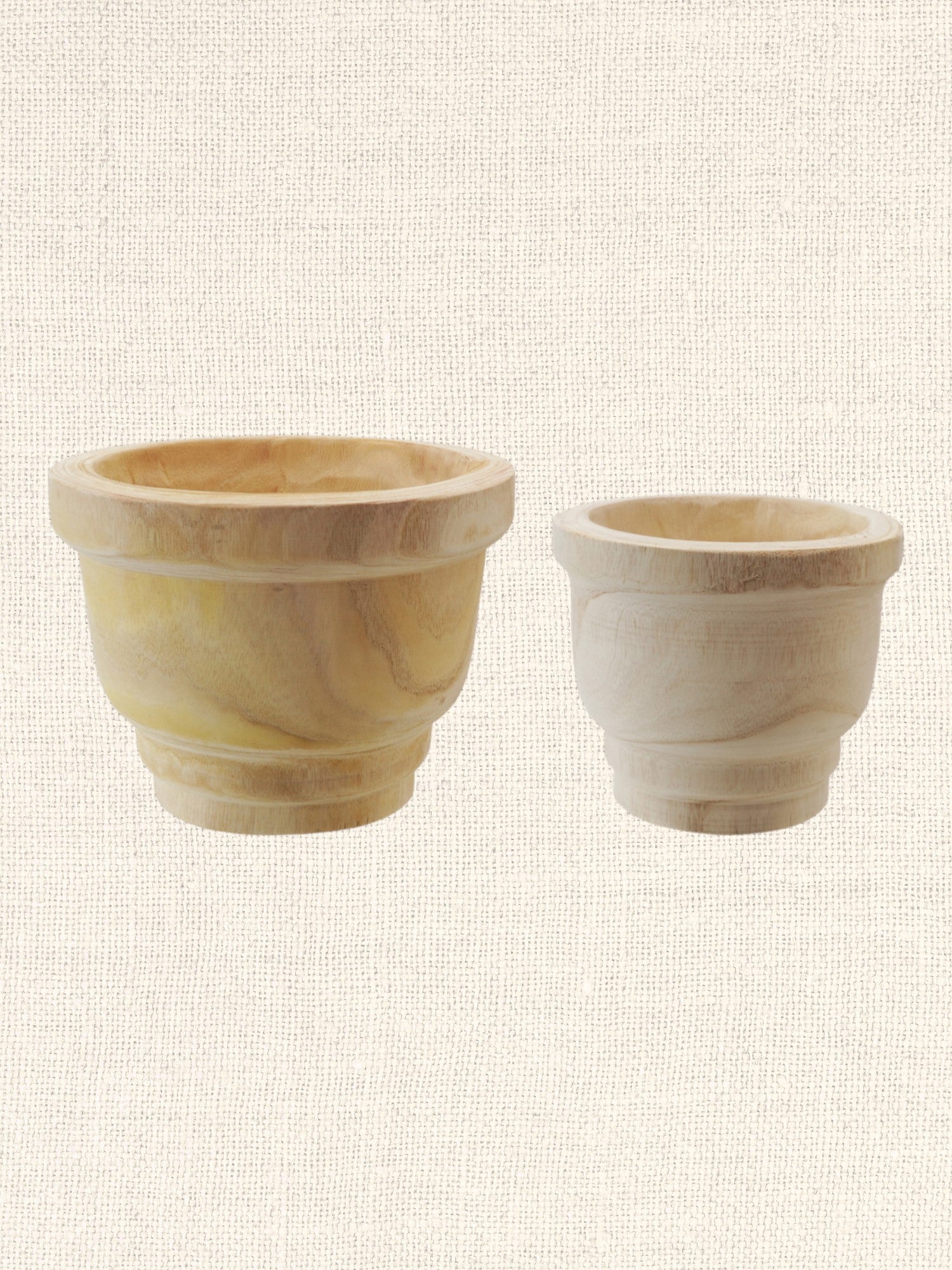Paulownia Wood Planters |Natural