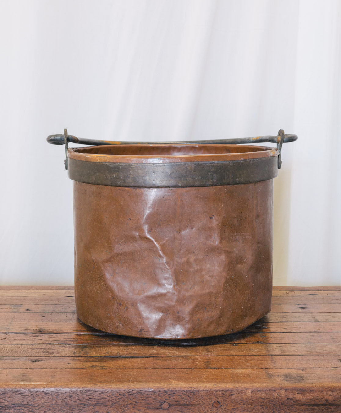 18th c. French Copper Hanging Pot