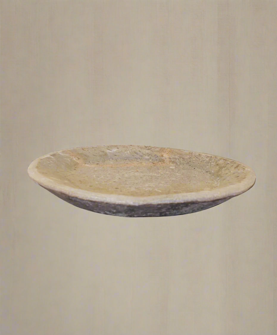 Vintage Indian Marble Plate