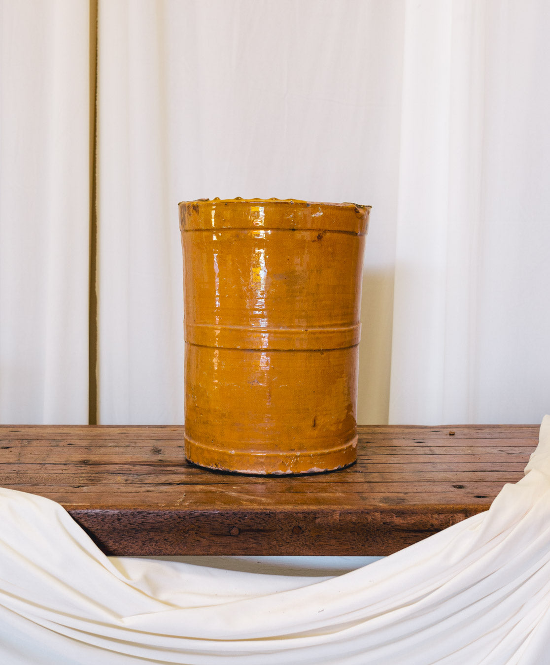 Glazed Terracotta Crock | Large