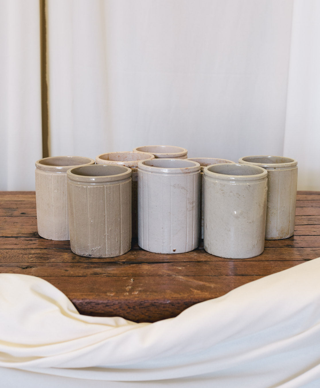 Antique English Marmalade Jars