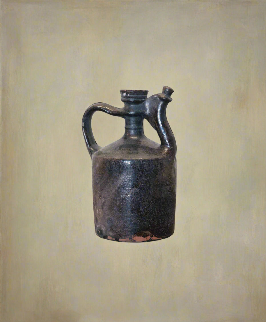 Antique Serbian Glazed Vessel