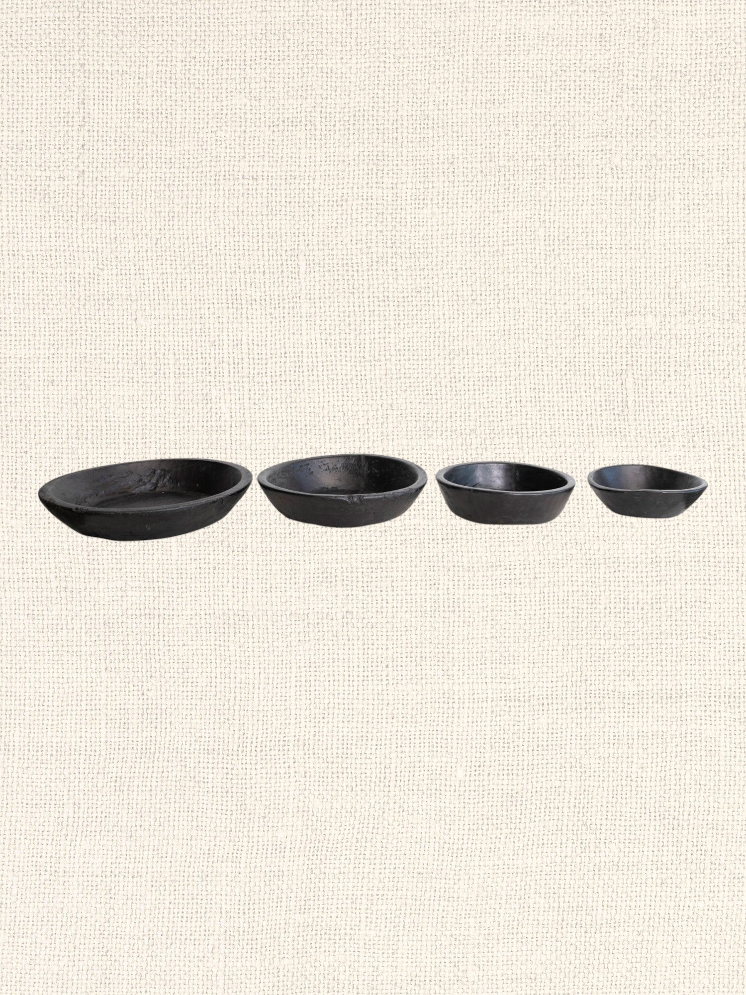 Reclaimed Wood Vintage Bowls| Black