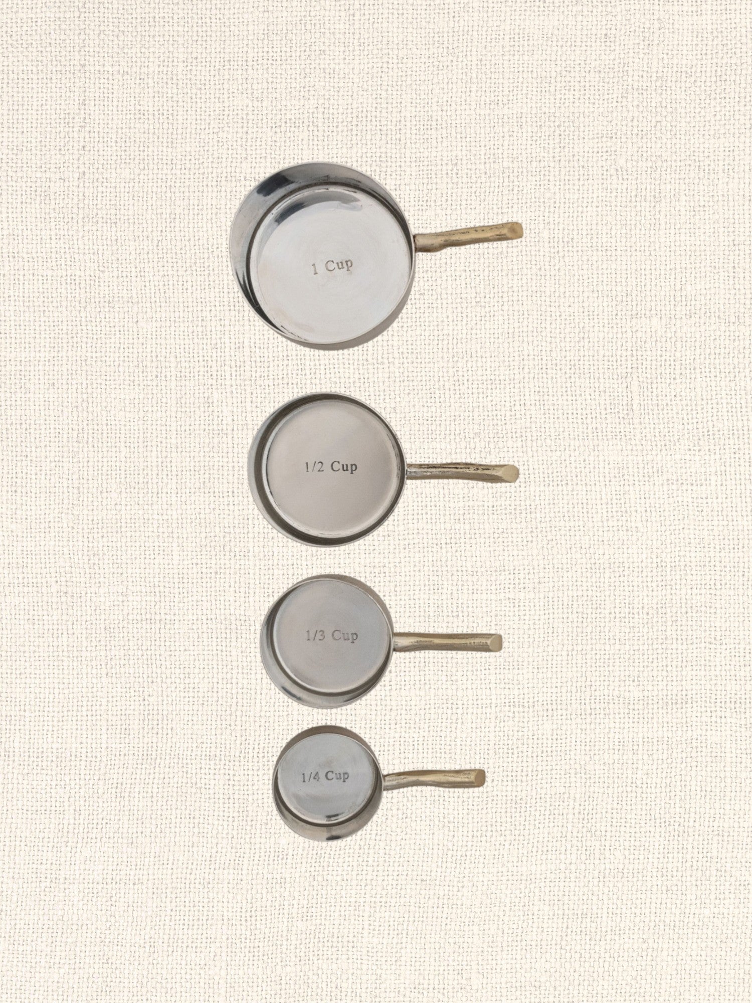 Stainless Steel Measuring Cups S/4