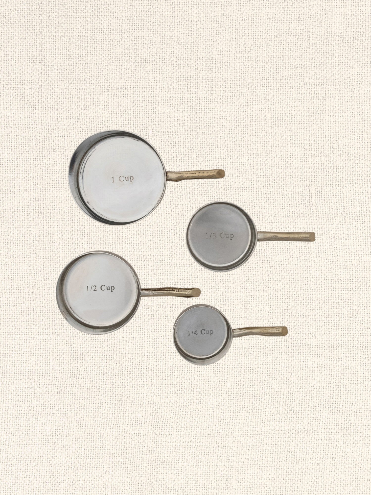 Stainless Steel Measuring Cups S/4