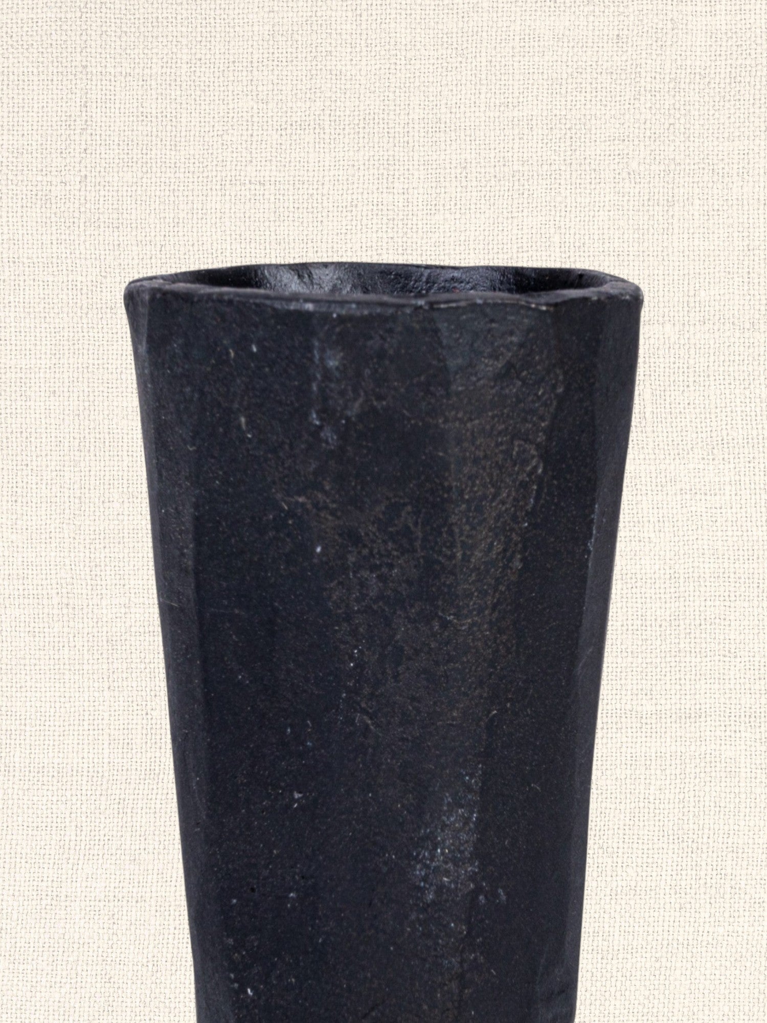 Hand-Forged Cast Iron Taper Holder