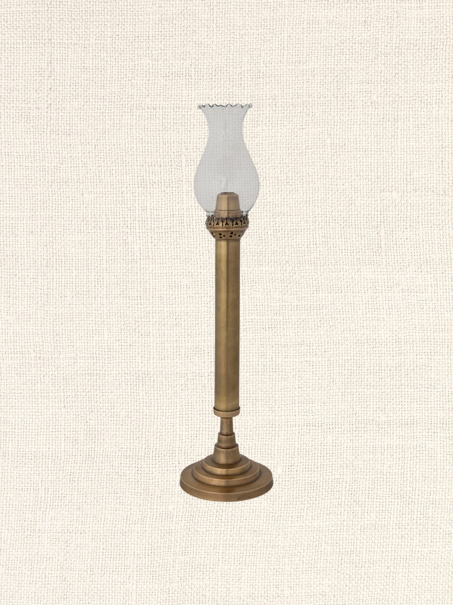 Brass Spring Loaded Taper Candle Holder