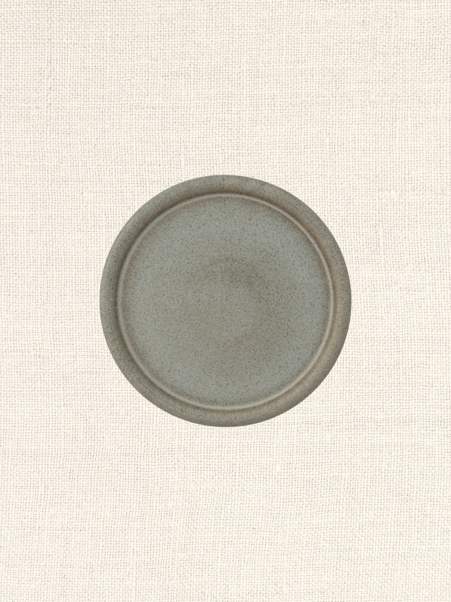 Stoneware Plate with Wide Rim | Assorted