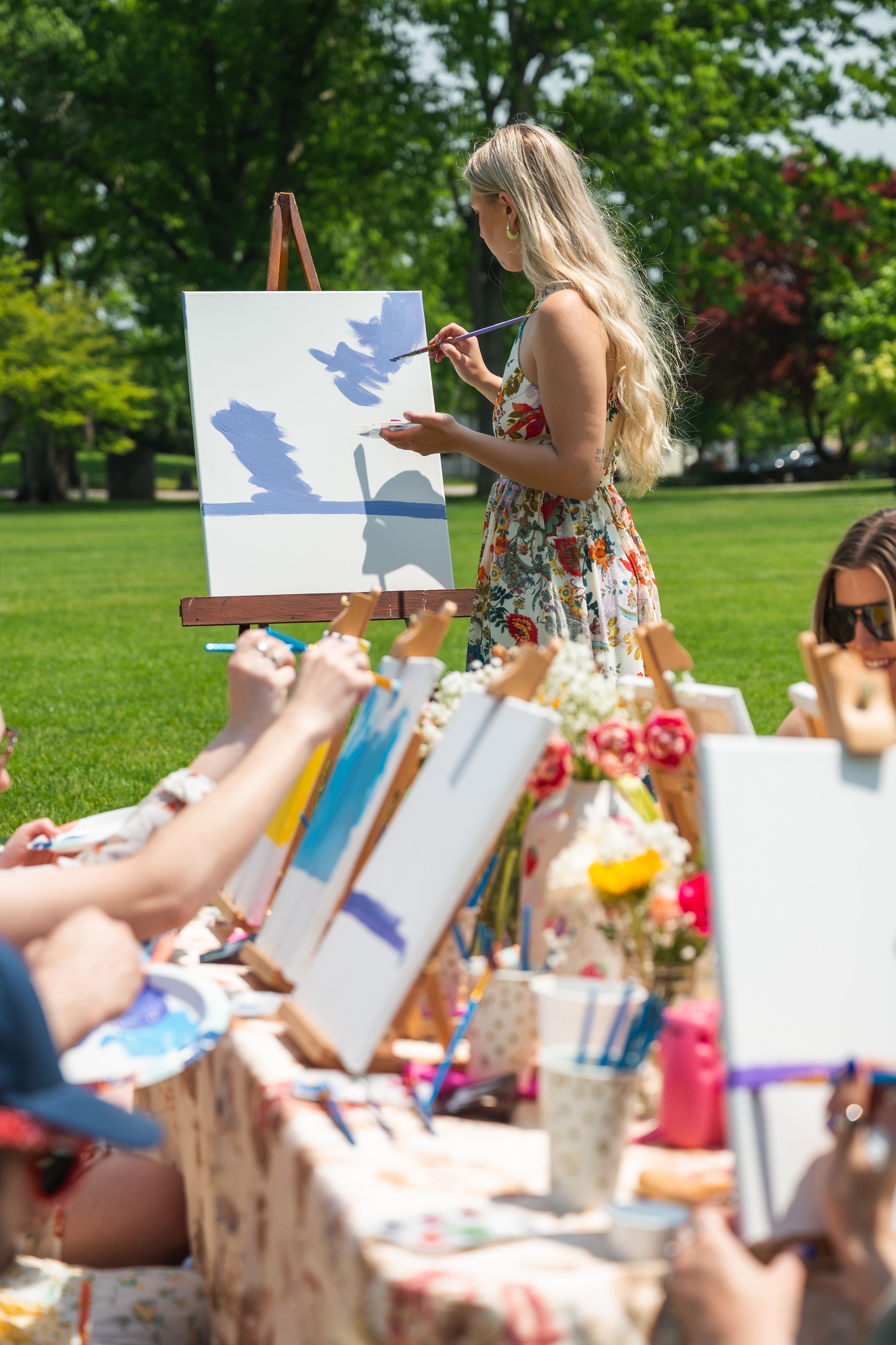 Cocktails & Canvases: Networking Workshop